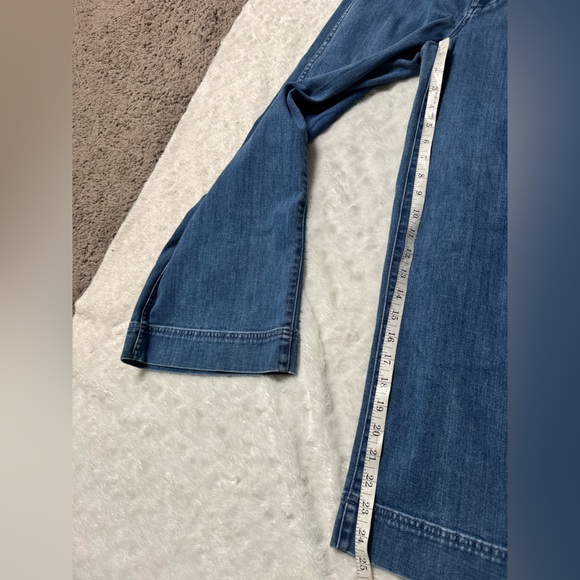 Madewell Emmett Wide-Leg Crop Rainbow Stitch Jeans - Picture 15 of 15